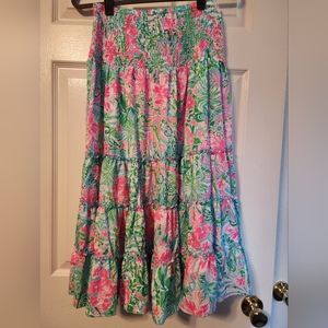 Lilly Pulitzer Deavan Midi Skirt